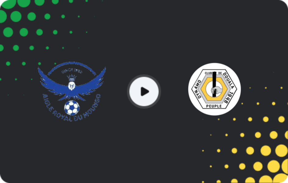 Where to watch Aigle Royal de Moungo — Dynamo de Douala, Elite One, 22.04.2026