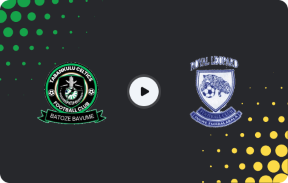 Where to watch Tabankulu — Royal Leopards, Premier League, 25.04.2026