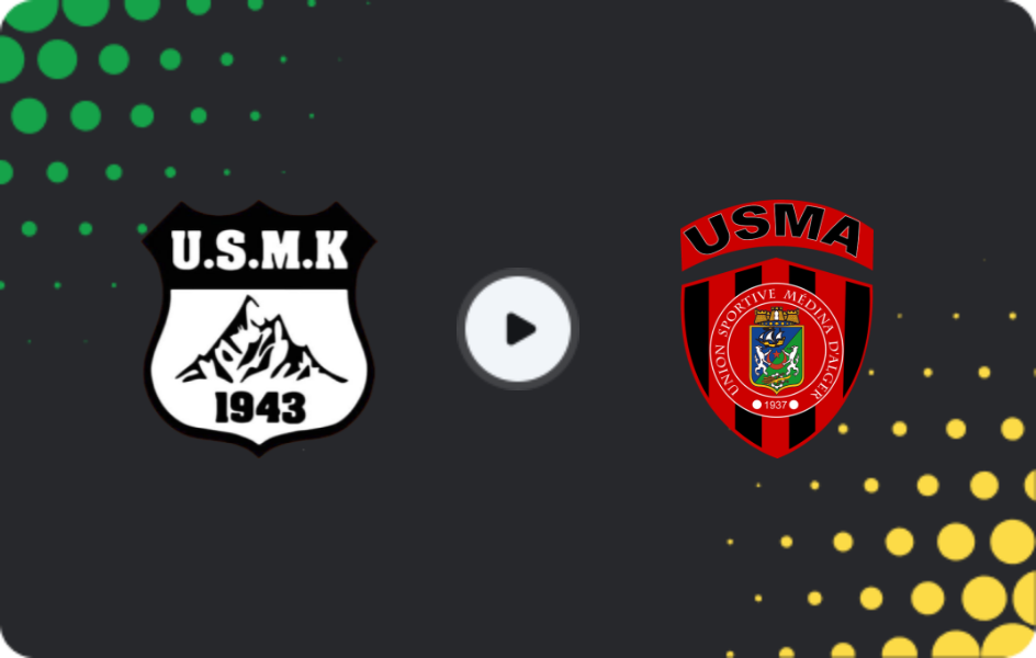 Where to watch Khenchela — USM Alger, Ligue 1, 28.04.2026