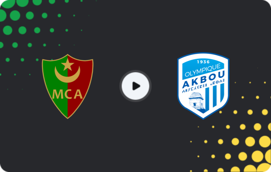 Where to watch MC Alger — Olympique Akbou, Ligue 1, 28.04.2026
