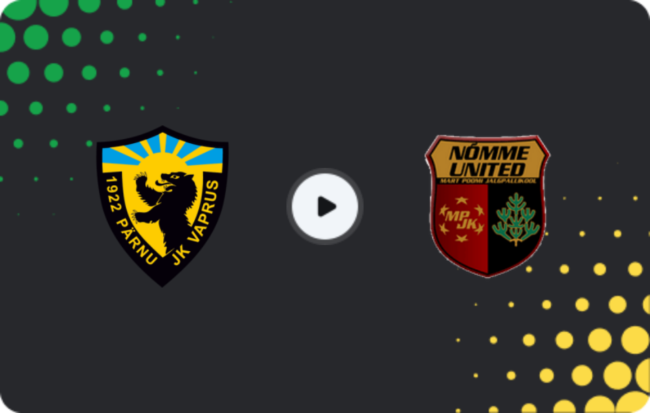 Where to watch Vaprus — Nõmme United, Meistriliiga, 02.05.2026