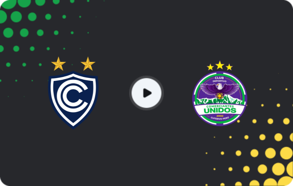 Where to watch Cienciano — Comerciantes Unidos, Primera División, 02.05.2026