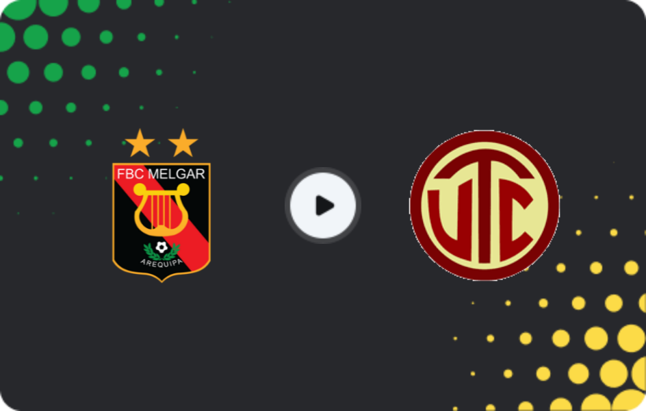 Where to watch FBC Melgar — UTC, Primera División, 02.05.2026