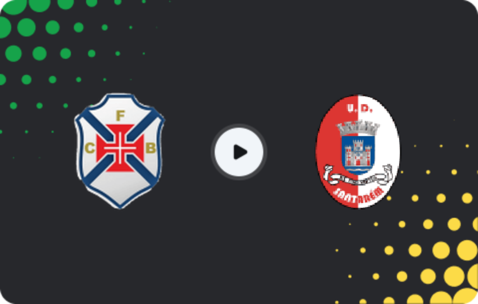 Where to watch CF Os Belenenses — União Santarém, Liga 3, 03.05.2026