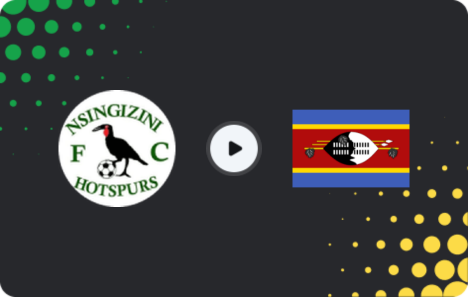 Where to watch Nsingizini Hotspurs — Ezulwini United, Premier League, 06.05.2026