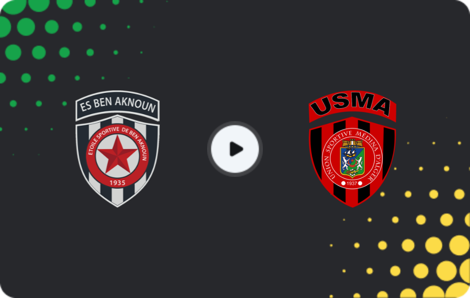 Where to watch Ben Aknoun — USM Alger, Ligue 1, 09.05.2026