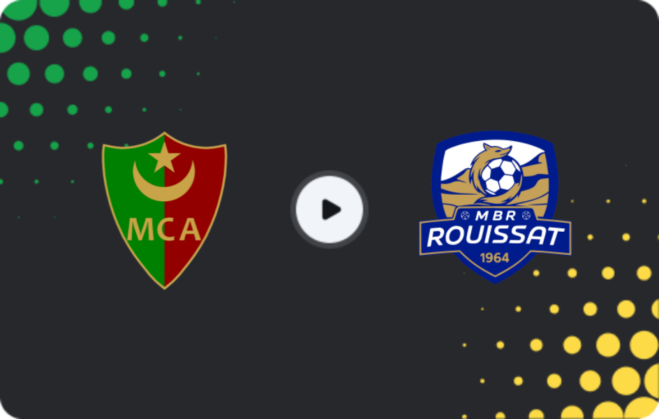 Where to watch MC Alger — MB Rouissat, Ligue 1, 09.05.2026
