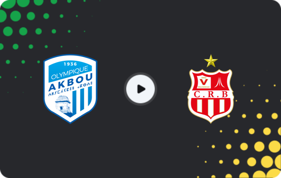 Where to watch Olympique Akbou — CR Belouizdad, Ligue 1, 09.05.2026