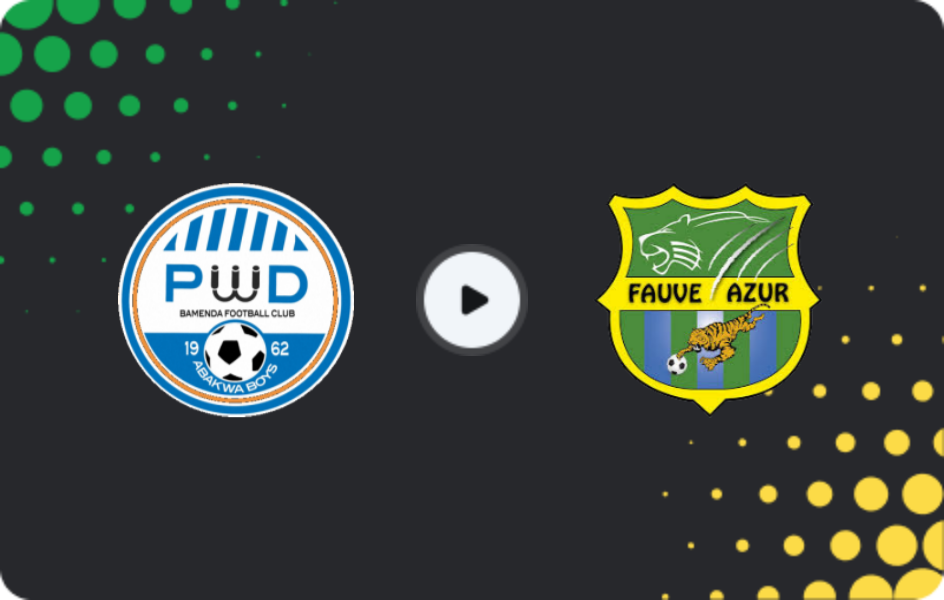 Where to watch PWD — Fauve Azur Elite, Elite One, 10.05.2026