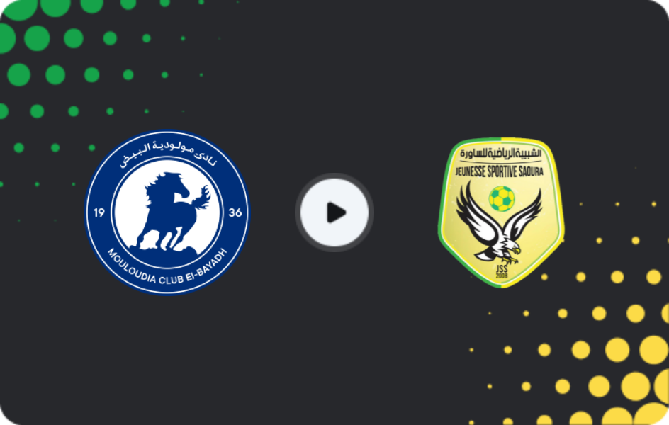 Where to watch El Bayadh — JS Saoura, Ligue 1, 15.05.2026