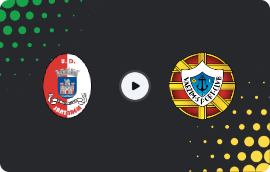 Where to watch União Santarém — Varzim, Liga 3, 17.05.2026
