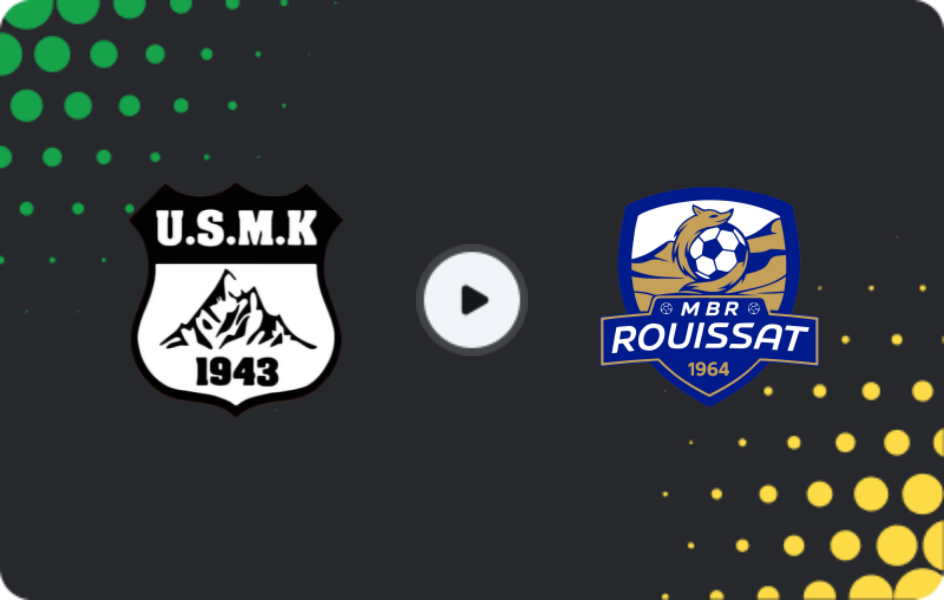 Where to watch Khenchela — MB Rouissat, Ligue 1, 22.05.2026