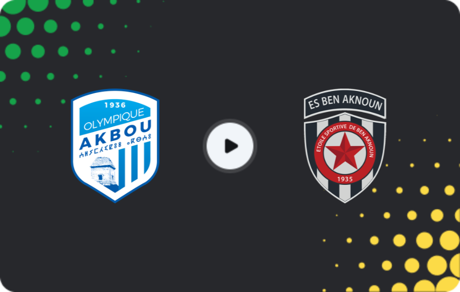Where to watch Olympique Akbou — Ben Aknoun, Ligue 1, 22.05.2026