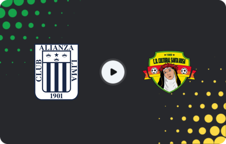 Where to watch Alianza Lima — Cultural Santa Rosa, Primera División, 23.05.2026