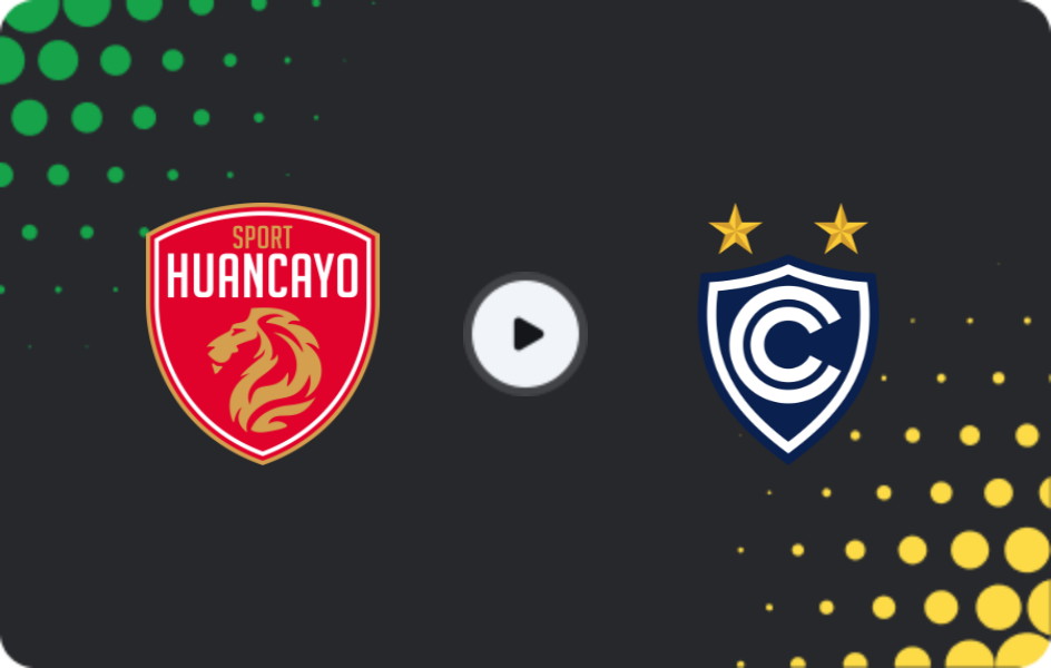 Where to watch Sport Huancayo — Cienciano, Primera División, 23.05.2026
