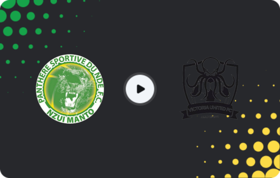 Where to watch Panthère — Victoria United, Elite One, 24.05.2026