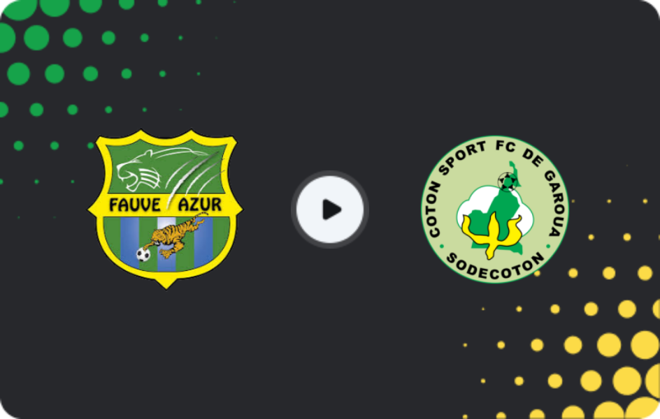 Where to watch Fauve Azur Elite — Cotonsport, Elite One, 26.05.2026