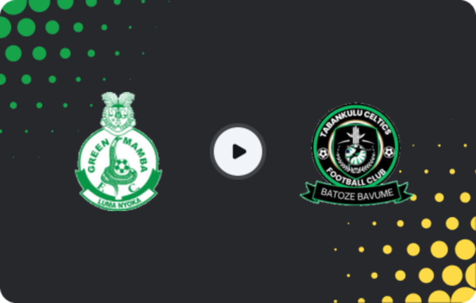 Where to watch Green Mamba — Tabankulu, Premier League, 30.05.2026