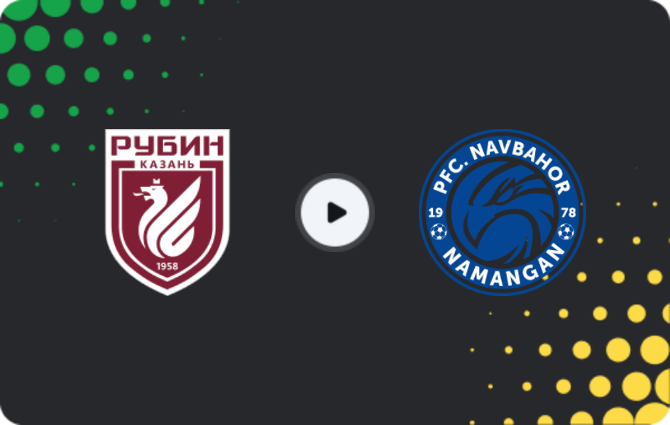 Where to watch Rubin — Navbahor, Friendlies Clubs, 08.02.2026