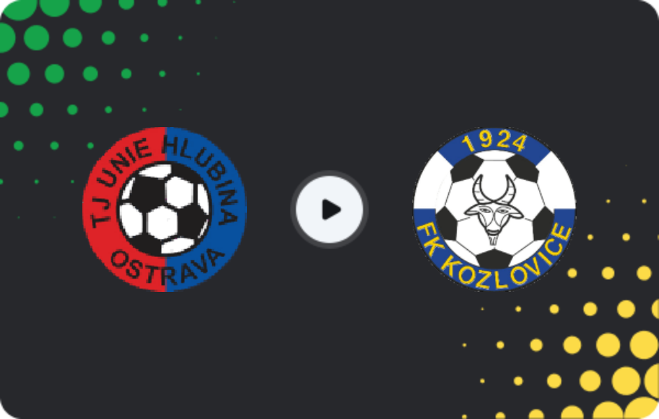 Where to watch Unie Hlubina — Kozlovice, Friendlies Clubs, 14.02.2026