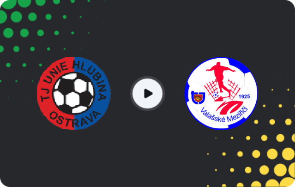 Where to watch Unie Hlubina — Valašské Meziříčí, Friendlies Clubs, 17.02.2026