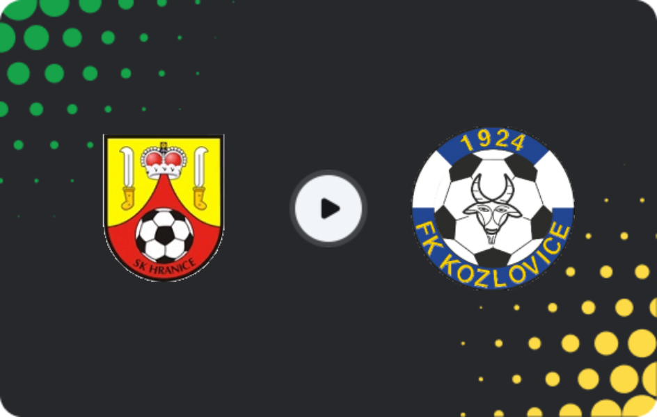Where to watch Hranice — Kozlovice, Friendlies Clubs, 21.02.2026