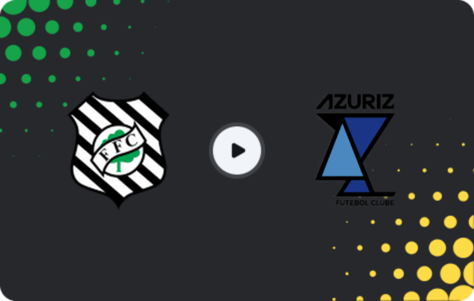 Where to watch Figueirense — Azuriz, Copa, 25.02.2026