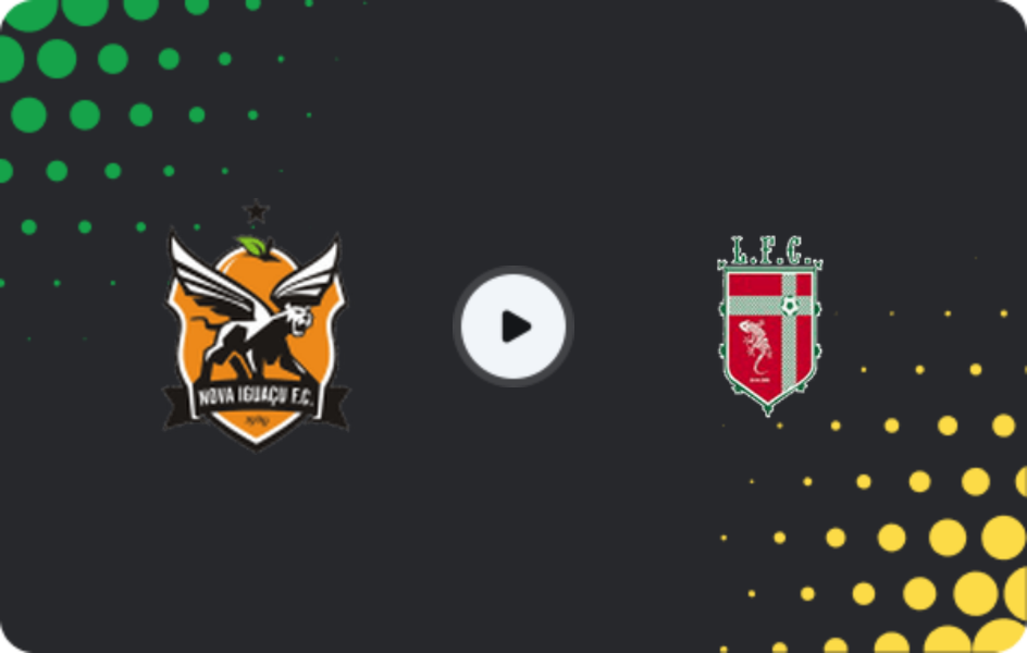 Where to watch Nova Iguaçu — Lagarto, Copa, 25.02.2026