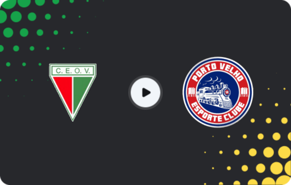 Where to watch CEOV Operário — Porto Velho, Copa, 25.02.2026