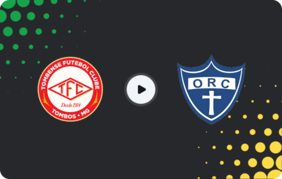 Where to watch Tombense — Oratório, Copa, 25.02.2026