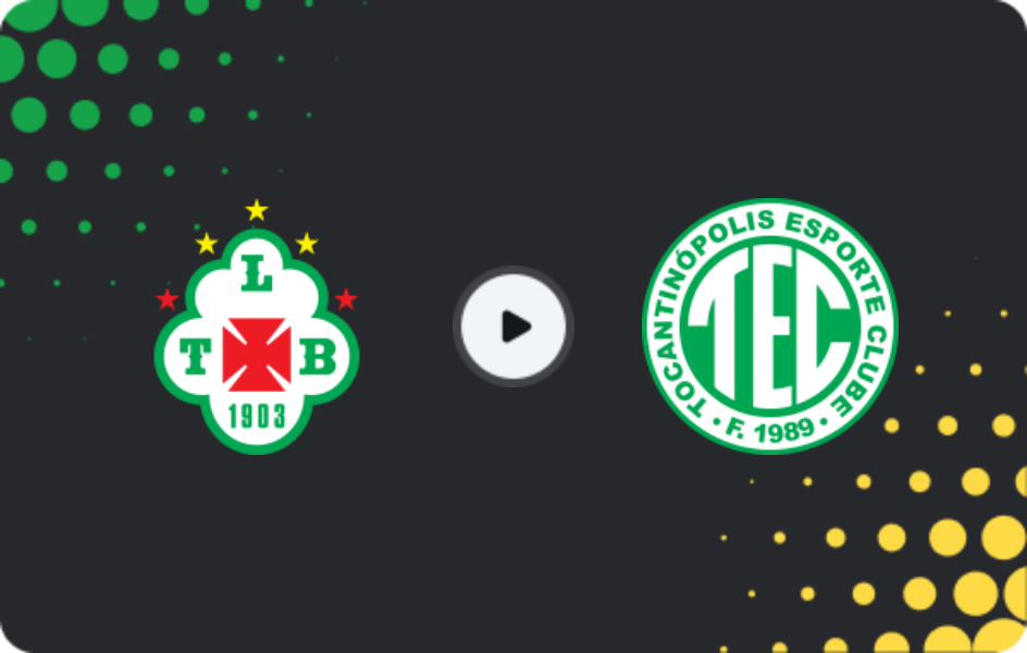 Where to watch Tuna Luso — Tocantinópolis, Copa, 25.02.2026