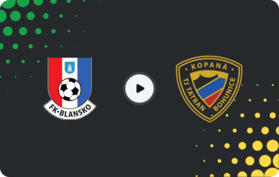 Where to watch Blansko — Tatran Bohunice, Friendlies Clubs, 28.02.2026