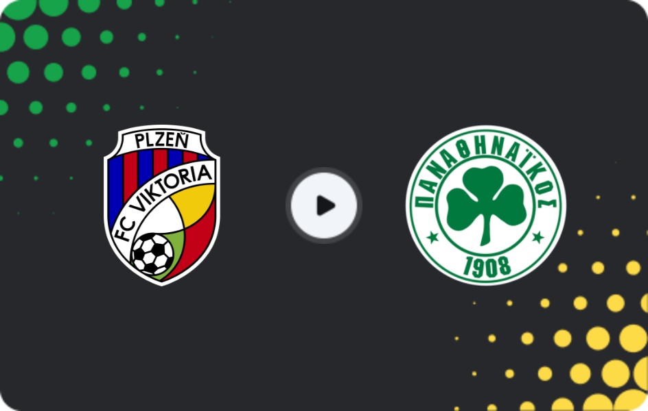 Where to watch Viktoria Plzen — Panathinaikos, Europa League, 26.02.2026