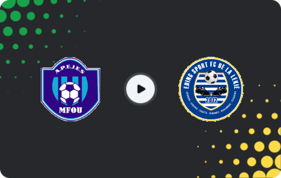 Where to watch APEJES Academy — Eding Sport, Elite Two, 28.02.2026