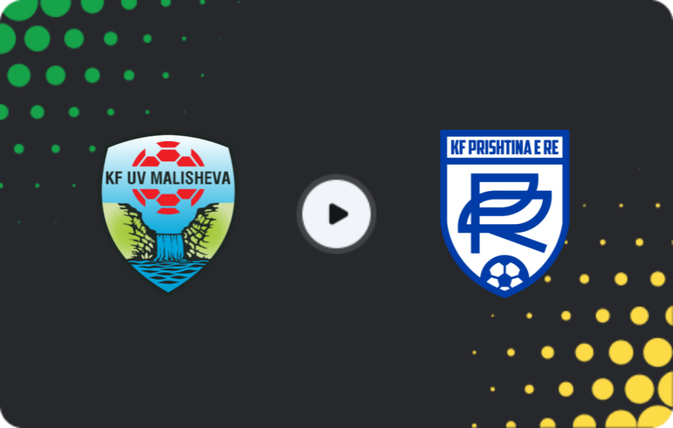 Where to watch Malisheva — Prishtina e Re, Superliga, 08.02.2026