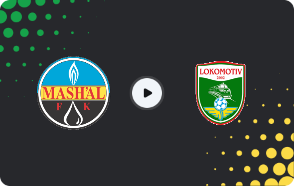 Where to watch Mash'al — Lokomotiv, Super League, 05.03.2026