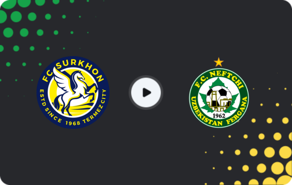 Where to watch Surkhon — Neftchi Fergana, Super League, 05.03.2026