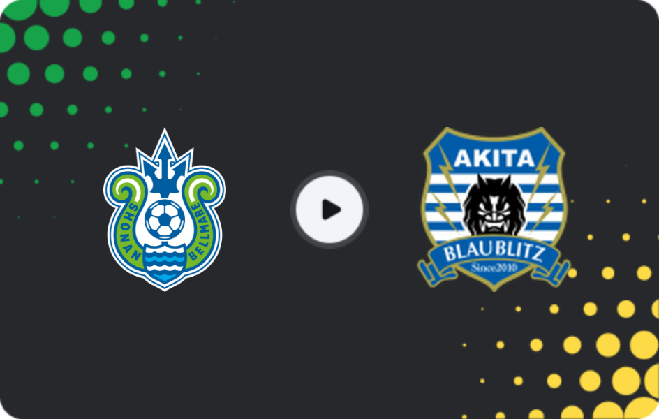 Where to watch Shonan Bellmare — Blaublitz Akita, J2 League, 07.02.2026