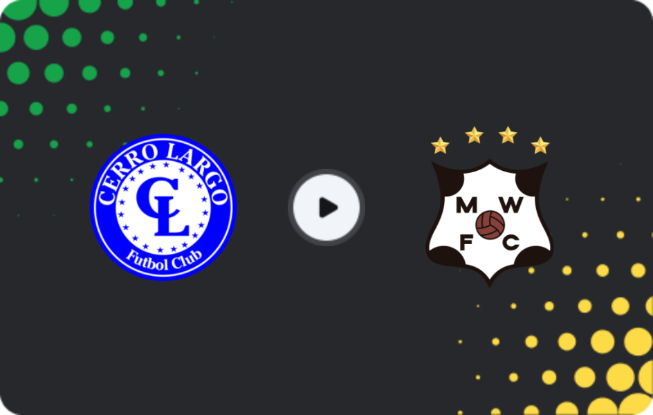 Where to watch Cerro Largo — Wanderers, Primera División - Apertura, 13.02.2026