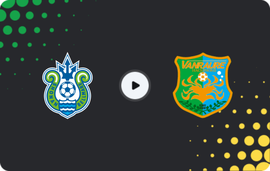 Where to watch Shonan Bellmare — Vanraure Hachinohe, J2 League, 21.02.2026