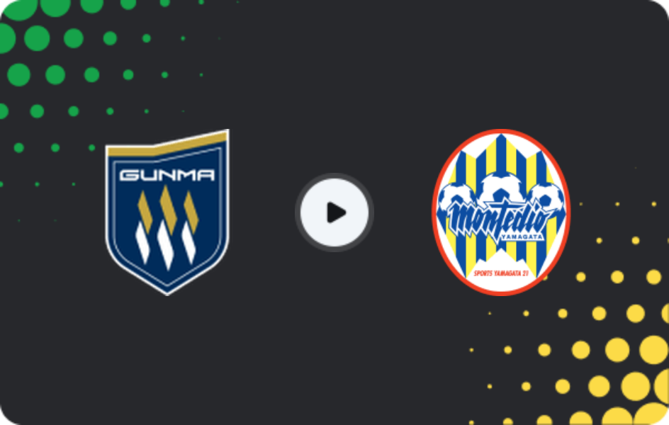 Where to watch Thespakusatsu Gunma — Montedio Yamagata, J2 League, 21.02.2026