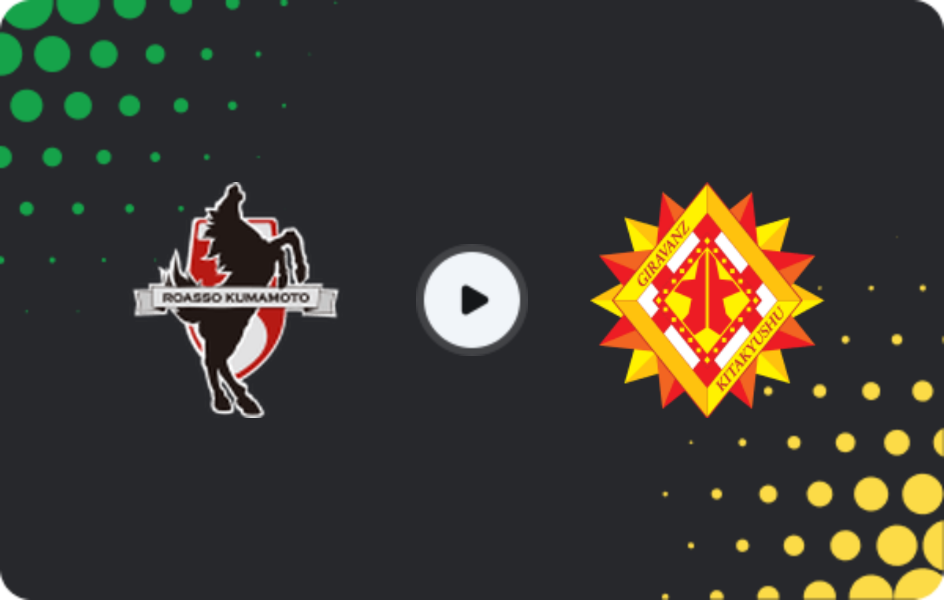 Where to watch Roasso Kumamoto — Kitakyushu, J2 League, 22.02.2026