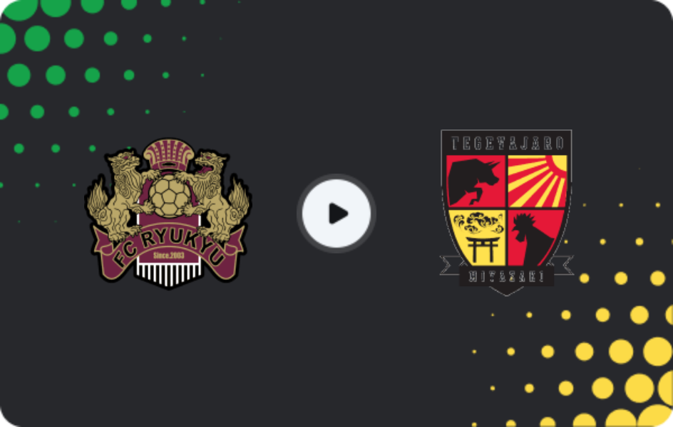 Where to watch FC Ryukyu — Tegevajaro Miyazaki, J2 League, 28.02.2026