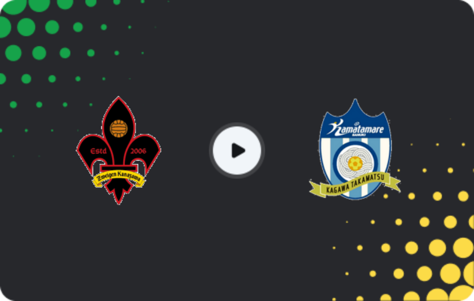 Where to watch Kanazawa — Kamatamare Sanuki, J2 League, 01.03.2026