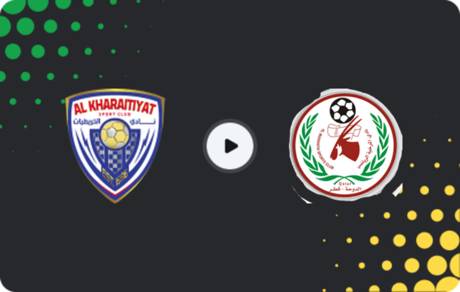 Where to watch Al Kharaitiyat — Al-Markhiya, Second Division, 04.03.2026