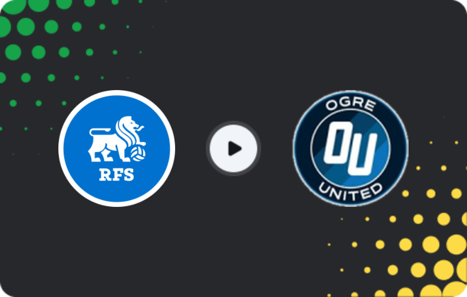 Where to watch RFS — Ogre United, Virsliga, 06.03.2026