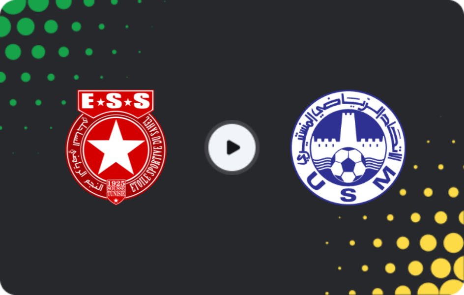 Where to watch ES Sahel — US Monastirienne, Ligue 1, 07.02.2026
