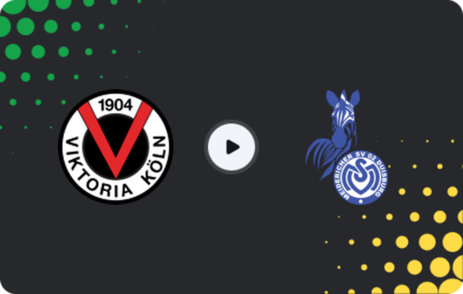 Where to watch Viktoria Köln U19 — MSV Duisburg U19, U19 Bundesliga, 07.02.2026
