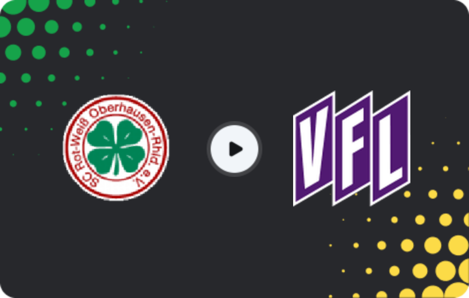 Where to watch RW Oberhausen U19 — Osnabrück U19, U19 Bundesliga, 08.02.2026