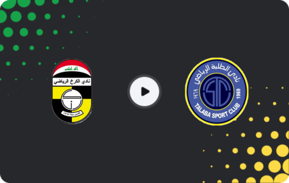 Where to watch Al Karkh — Al Talaba, Stars League, 13.02.2026